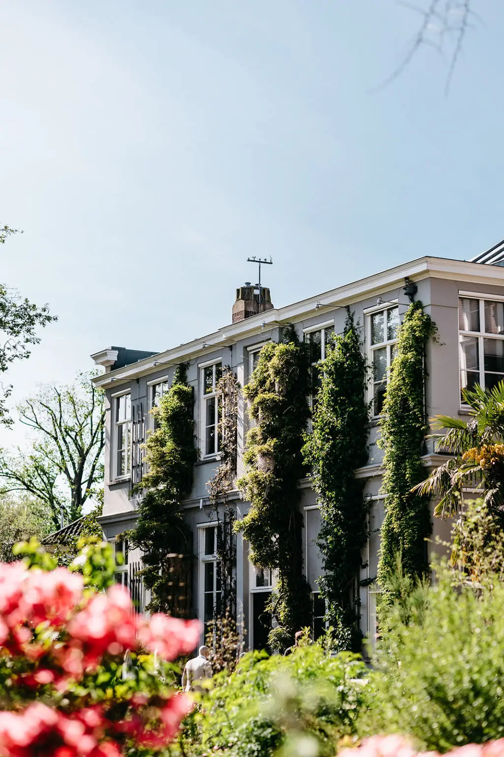 Elegant historic house with garden in Amsterdam suitable for an intimate wedding or elopement